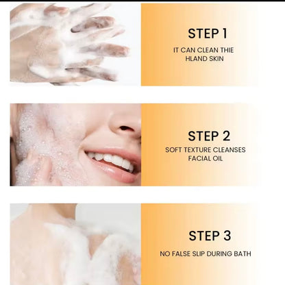 Turmeric Brightening Soap Bar – Natural Skin Cleanser for Face & Body