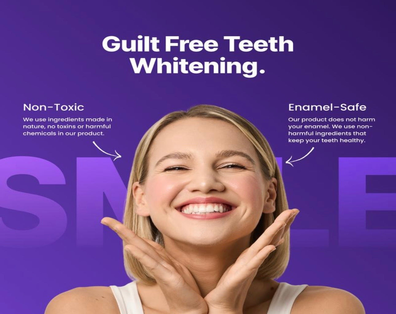 DR dent Purple Teeth Strips | Care for the Enamel Layer, Non-Toxic, Enamel Safe