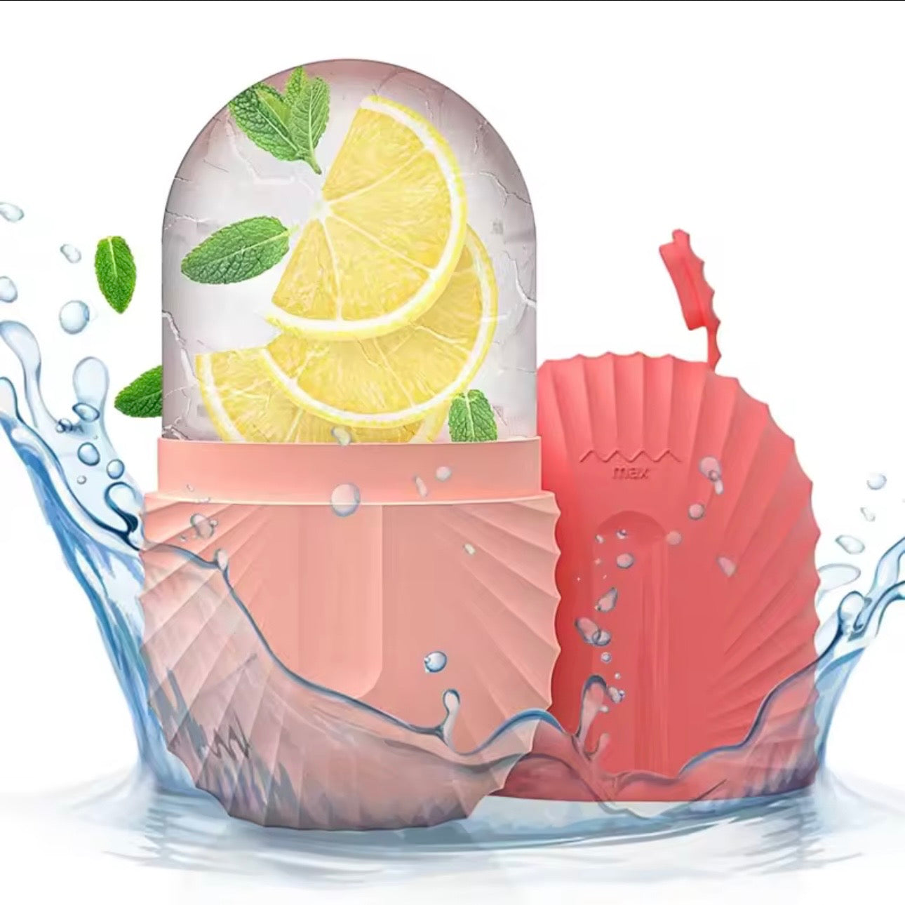 Ice Face Roller – Silicone Facial Ice Mold for Glowing Skin