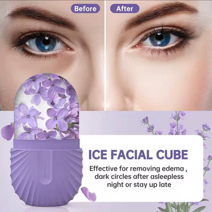 Ice Face Roller – Silicone Facial Ice Mold for Glowing Skin