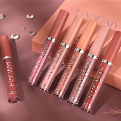 Matte Velvet Liquid Lipstick Set (6 Shades)