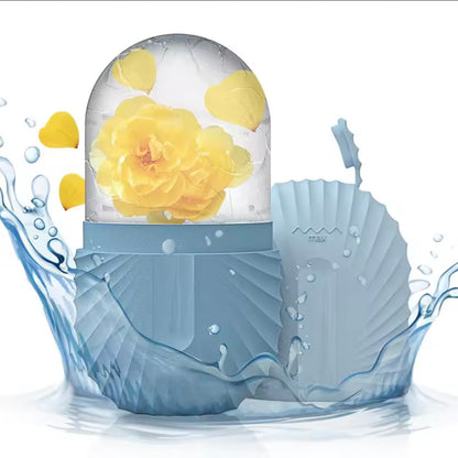 Ice Face Roller – Silicone Facial Ice Mold for Glowing Skin