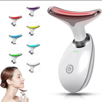Neck Massager, Facial and Neck Massage Tool, Suitable for Facial, Neck, and Leg Massage, for Women and Men, Facial Beauty Instrument